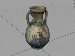 greek vase 2 3D Model