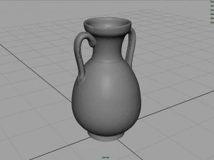 greek vase 2 3D Model