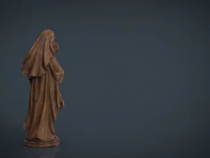 vergine maria Modello 3D