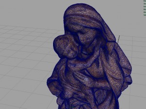 virgin mary 3D Модель
