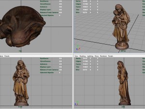 virgin mary 3D Модель
