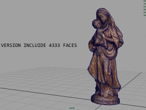 virgin mary 3D Модель