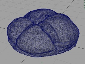 round loaf Modello 3D