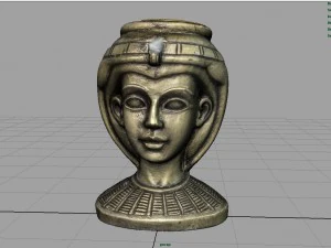 egyptian head 3D Model