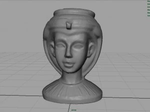 egyptian head 3D Model