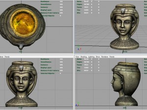 egyptian head 3D Модель