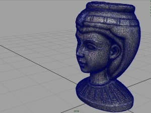 egyptian head 3D Model