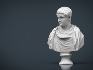 roman bust 3D Модель
