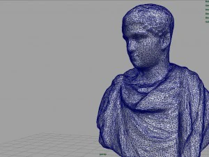 r&ouml;mische B&uuml;ste 3D Modell