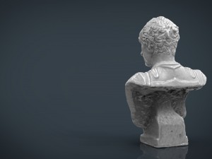 roman bust 1 3D Модель