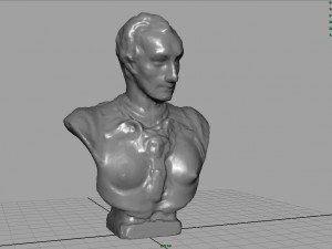 roman bust 1 3D Модель