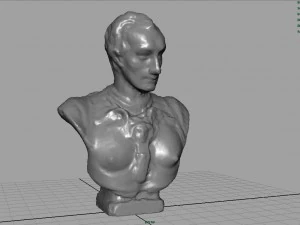 roman bust 1 3D Model
