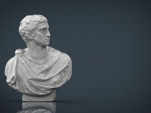 roman bust 2 3Dモデル