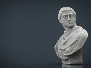 roman bust 2 3Dモデル
