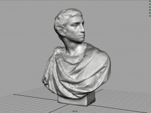 roman bust 2 3Dモデル