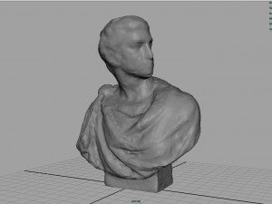 roman bust 2 3Dモデル