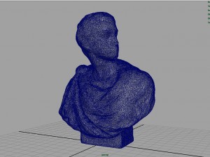 roman bust 2 3Dモデル