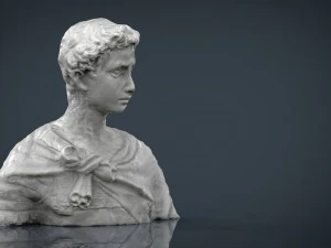roman bust 3 3D Model