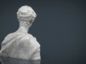 roman bust 3 3D Model