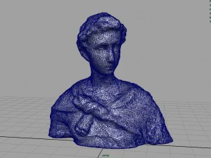 roman bust 3 3D Model