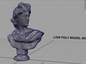 roman bust 4 3D मॉडल