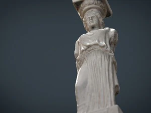 caryatid column statue 3D Model
