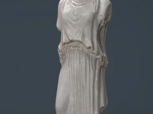 caryatid column statue 3D Model