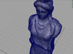 caryatid column statue 3D Model