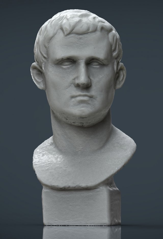 bust 2 Model 3D .c4d .max .obj .3ds .fbx .stl .blend 