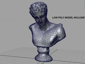 busto 3 Modelo 3D