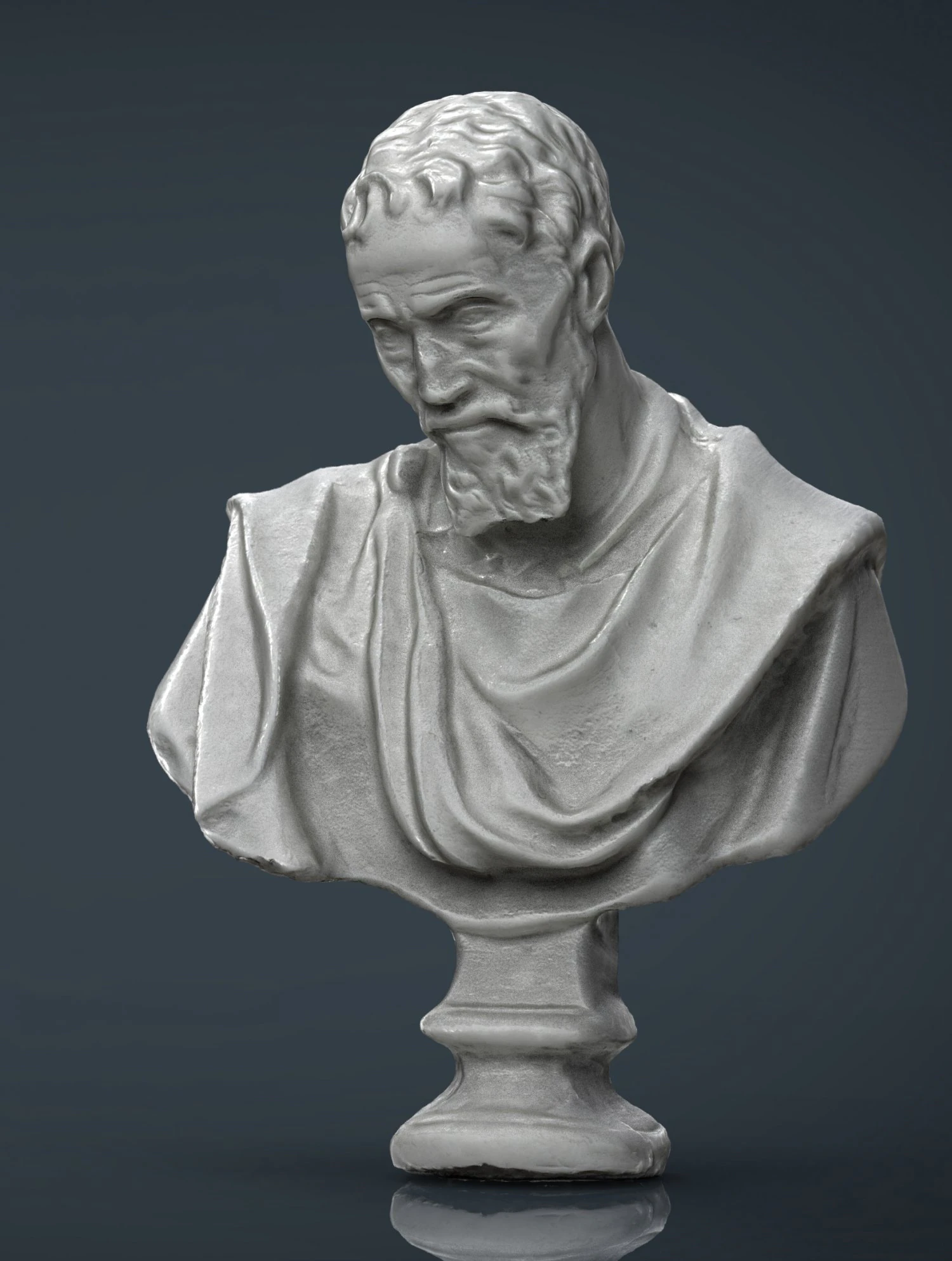 bust 4 3D Model .c4d .max .obj .3ds .fbx .stl .blend 