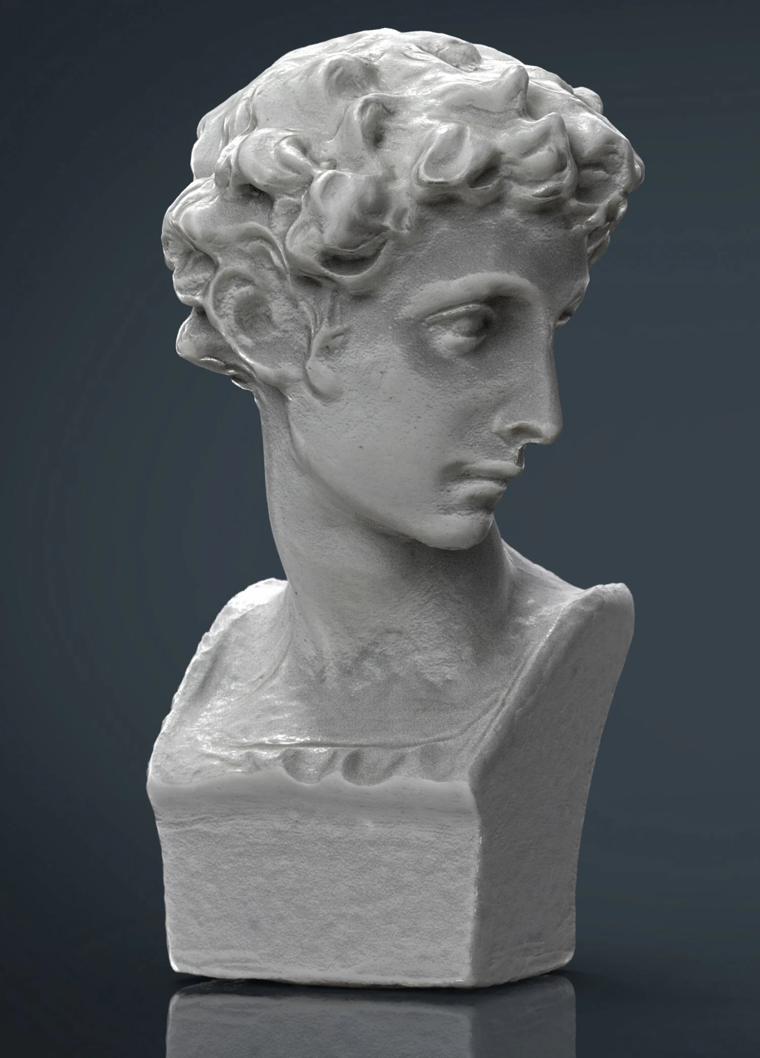 bust 5 3D Model .c4d .max .obj .3ds .fbx .stl .blend 
