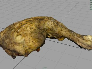 chicken thigh 3D Model