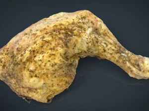 chicken thigh 3D Model