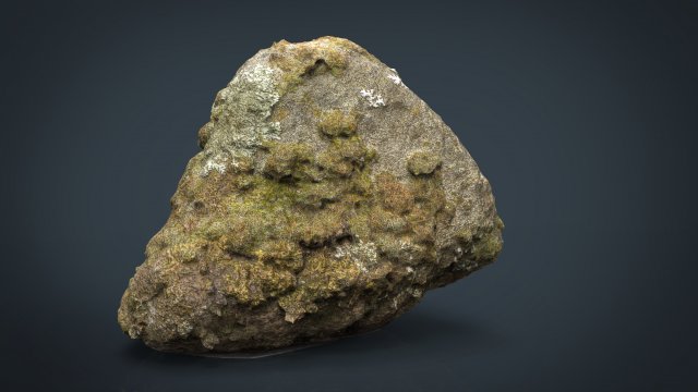 stone 15 3D Model .c4d .max .obj .3ds .fbx .stl .blend 