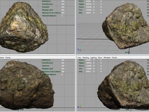 stone 15 3D Model