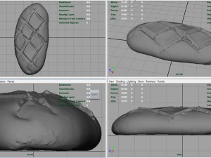 bread 1 3D Модель