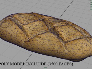bread 1 3D Модель