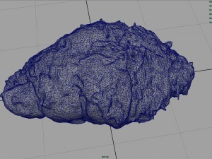 chocolate croissant 3D 모델