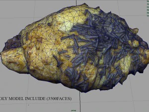 chocolate croissant 3D Model