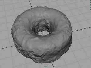 pink donut Model 3D