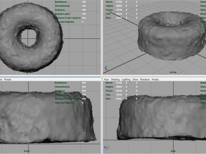 pink donut Model 3D