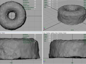 pink donut 3D Model