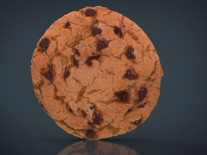chocolate cookie 3D Model