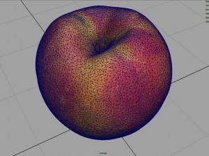 peach Modello 3D
