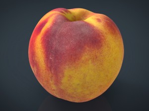peach Modello 3D