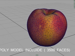 peach Modello 3D
