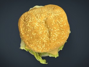 hambuger 3D Модель