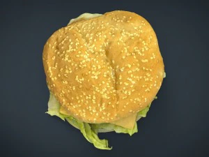 hambuger 3D Model