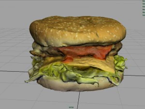 hambuger 3D Model